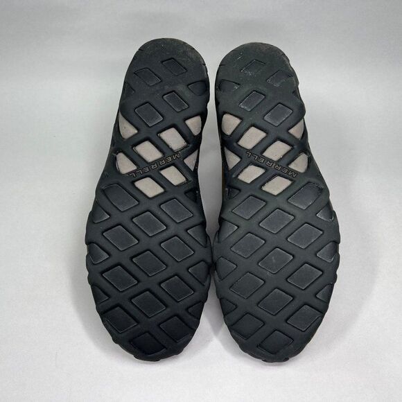 Merrell Men's Size 9 Jungle Moc Nubuck Leather Casual Slip On Shoes - Picture 10 of 12